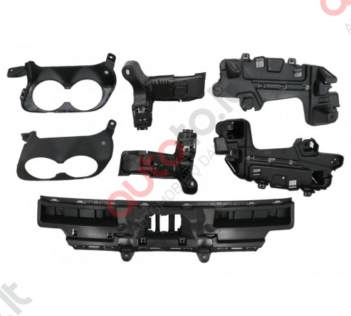 Mercedes GLC 43 AMG X253 difuzorius "black" 2015-2022